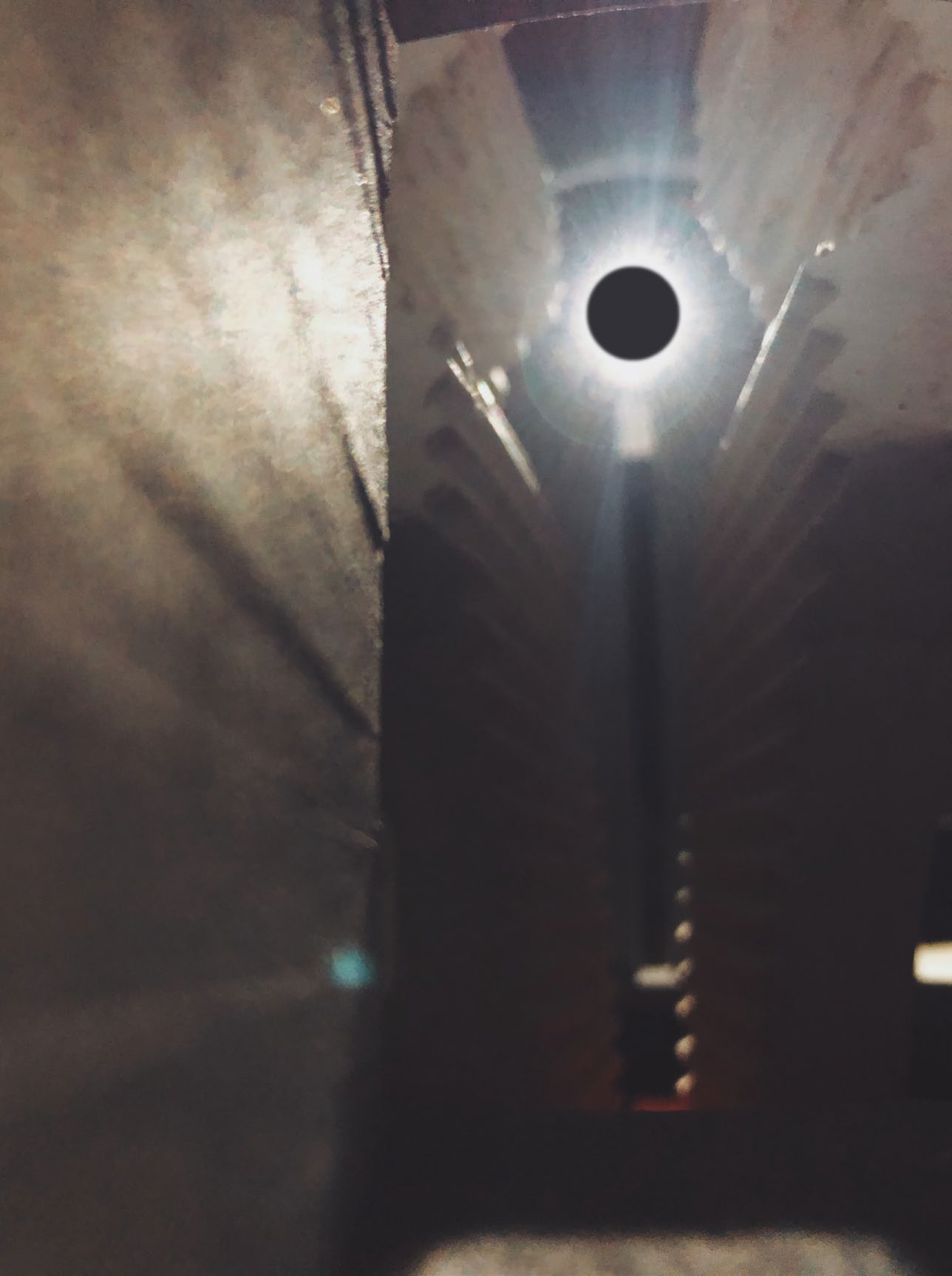 Memory Eternal — physical model, oculus and eclipse view