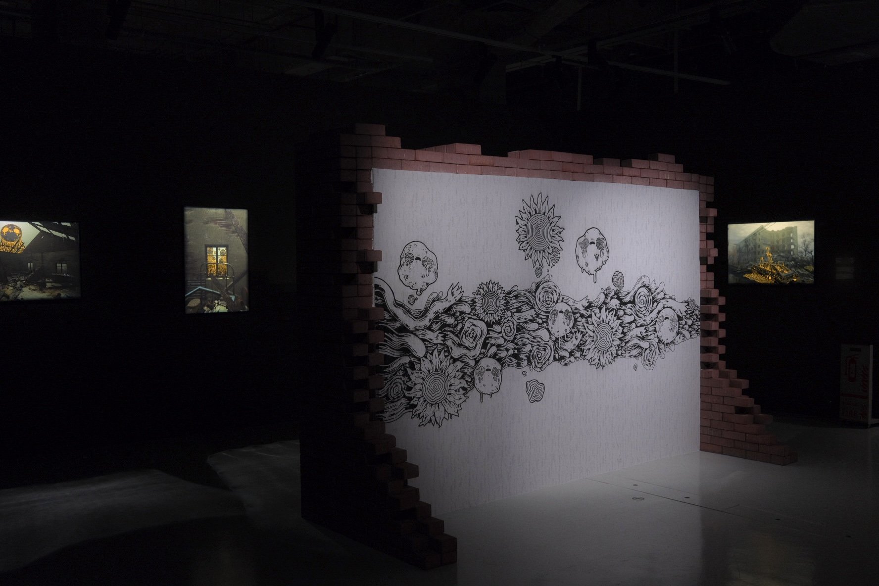 Reverie Ruins — installation wide shot